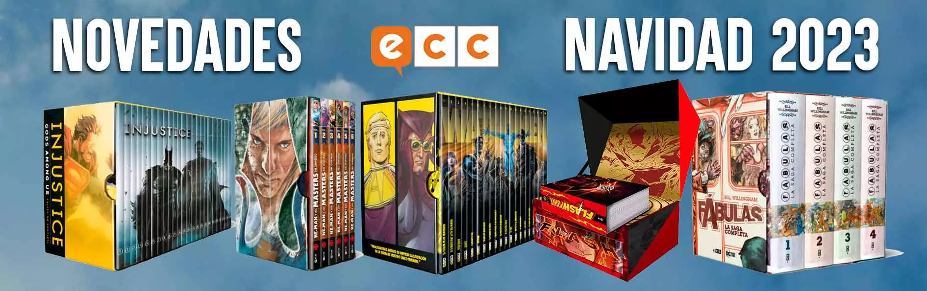 Novedades ECC Comics Navidad 2023